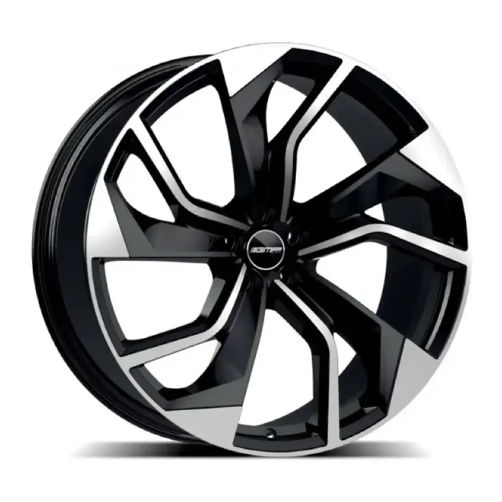 GMP REBEL 9x21 5x130 ET28/66.5 juodas/poliruotas