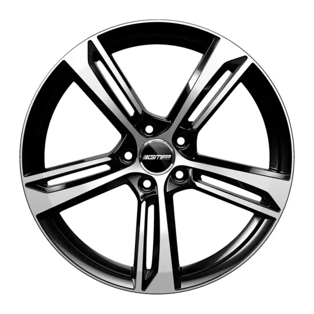 GMP PAKY 8x18 5x112 ET25/66.5 juodas/poliruotas