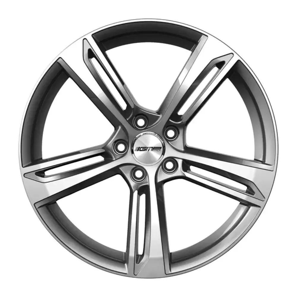 GMP PAKY 8.5x20 5x112 ET42/66.5 pilkas/poliruotas