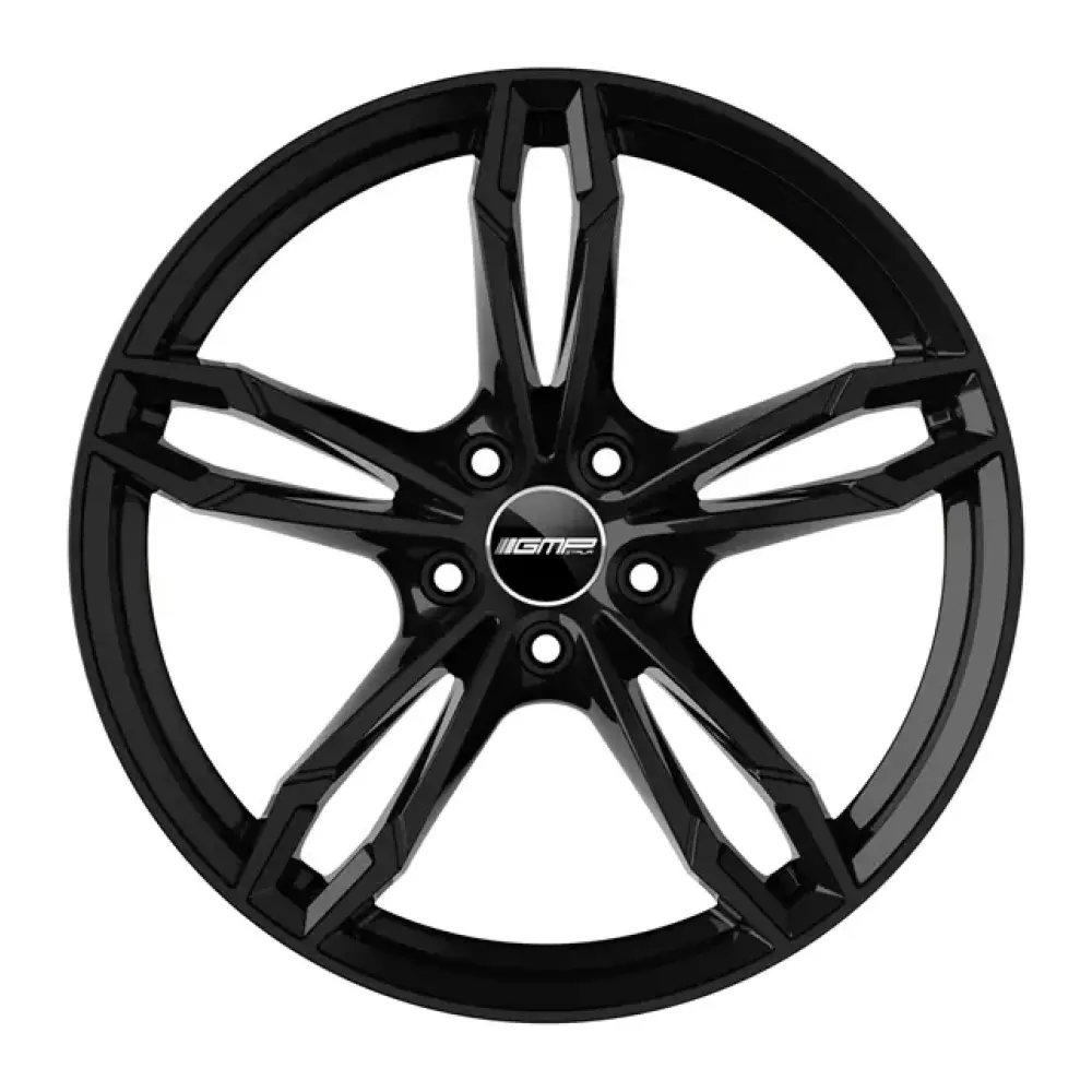 GMP DEA 8.5x19 5x112 ET25/66.6 juodas