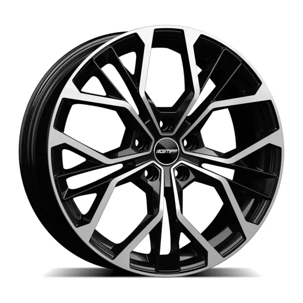 GMP MATISSE 7x17 5x114.3 ET45 juodas/poliruotas