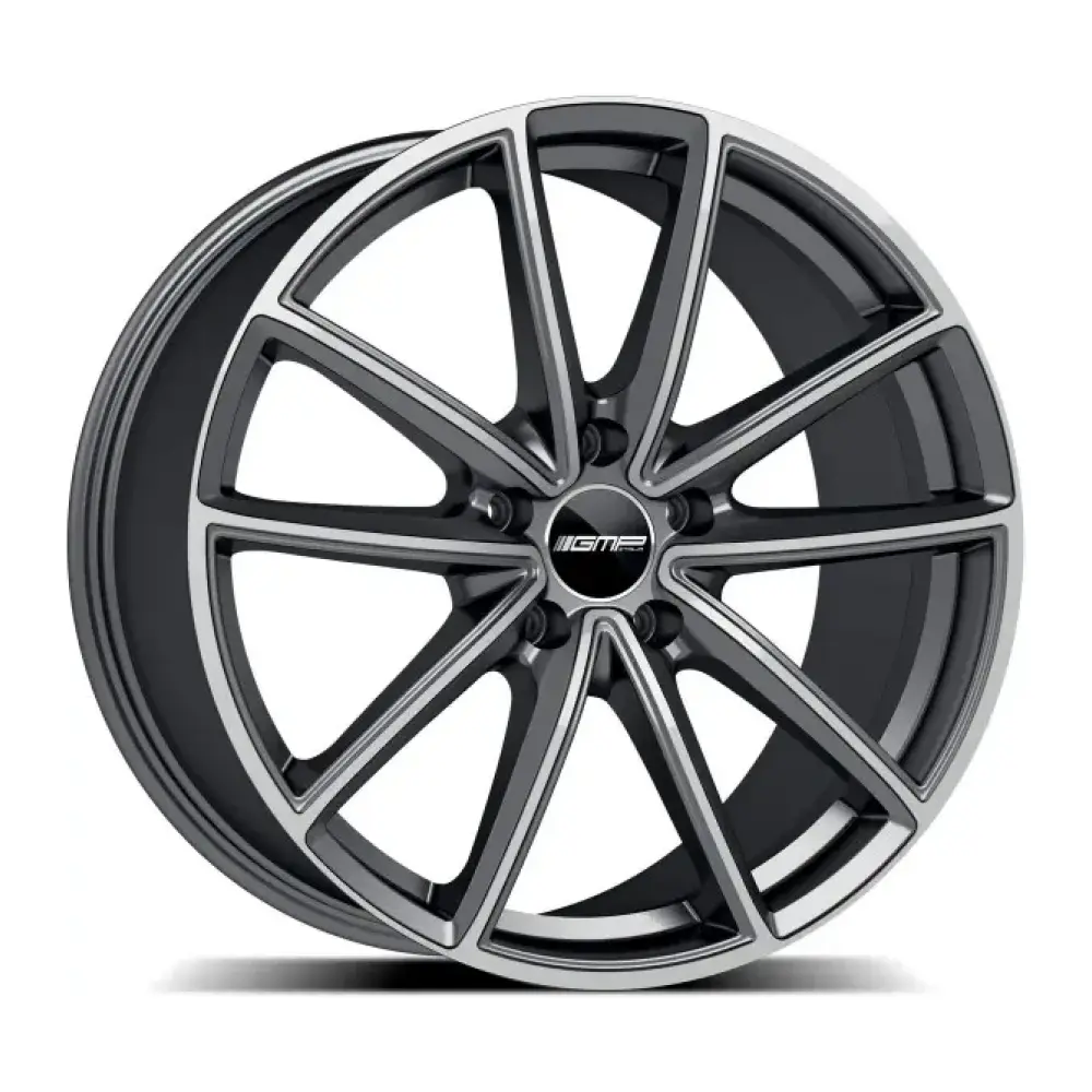 GMP TITAN 9.5x20 5x130 ET46/71.6 pilkas/poliruotas