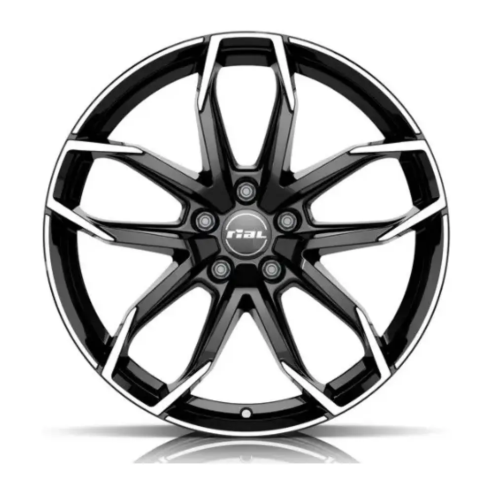 RIAL LUCCA 6.5x16 5x112 ET41/57.1 juodas/poliruotas