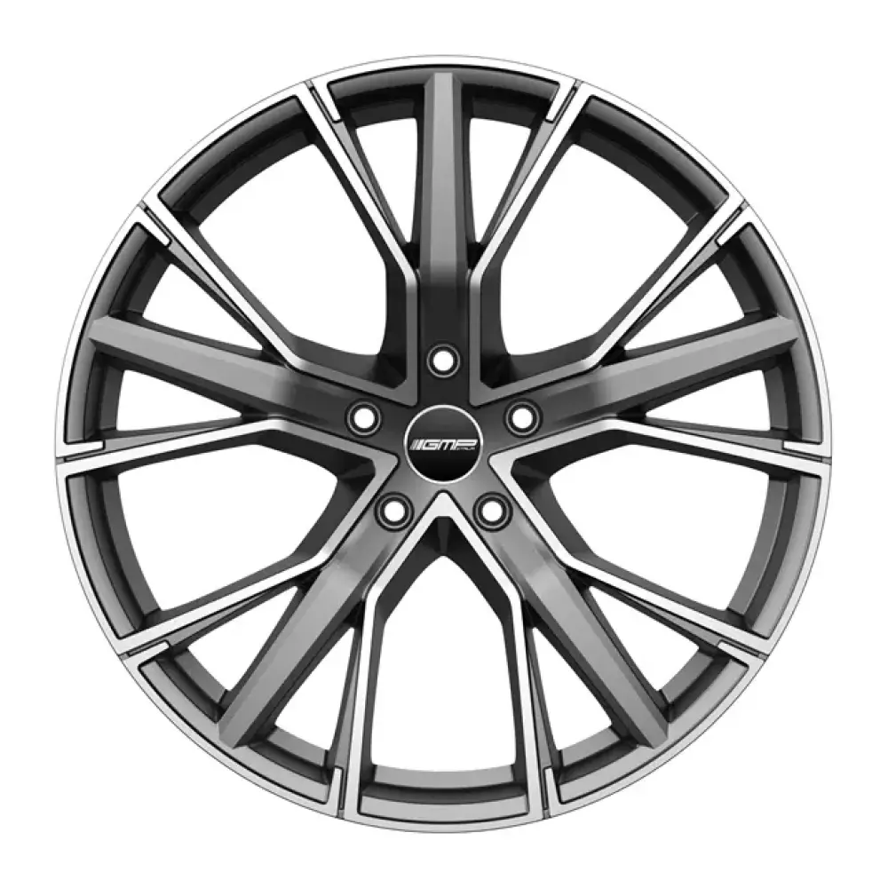 GMP GUNNER 9x21 5x112 ET26/66.5 pilkas/poliruotas