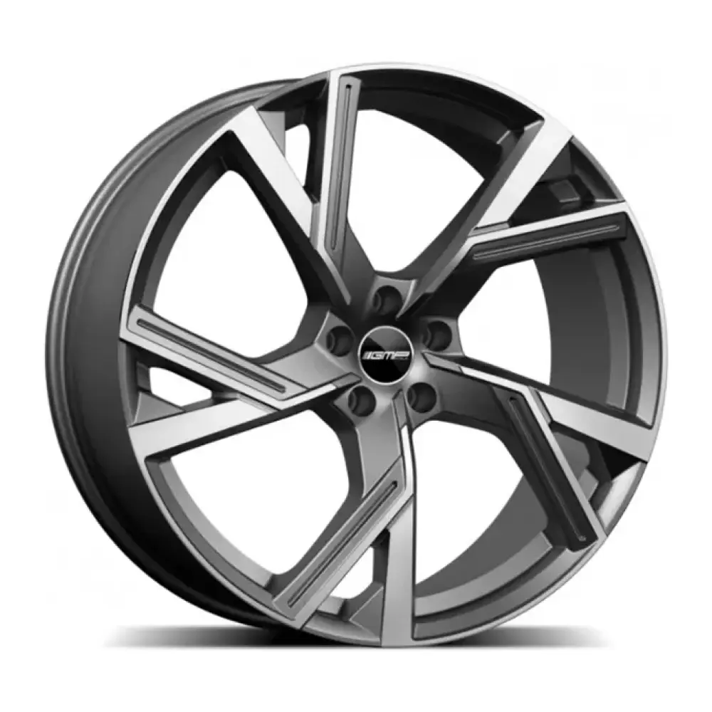 GMP ANGEL 10x21 5x112 ET30/66.5 pilkas/poliruotas