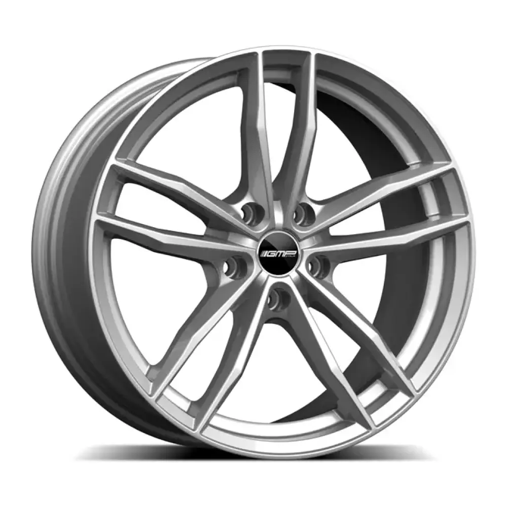 GMP SWAN 7.5x17 5x108 ET38/63.4 sidabrinis