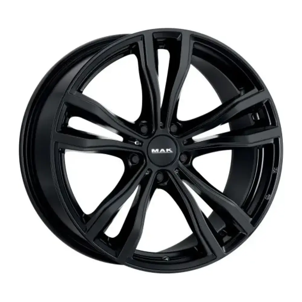 MAK X-MODE 9.5x21 5x112 ET37/66.6 juodas/poliruotas