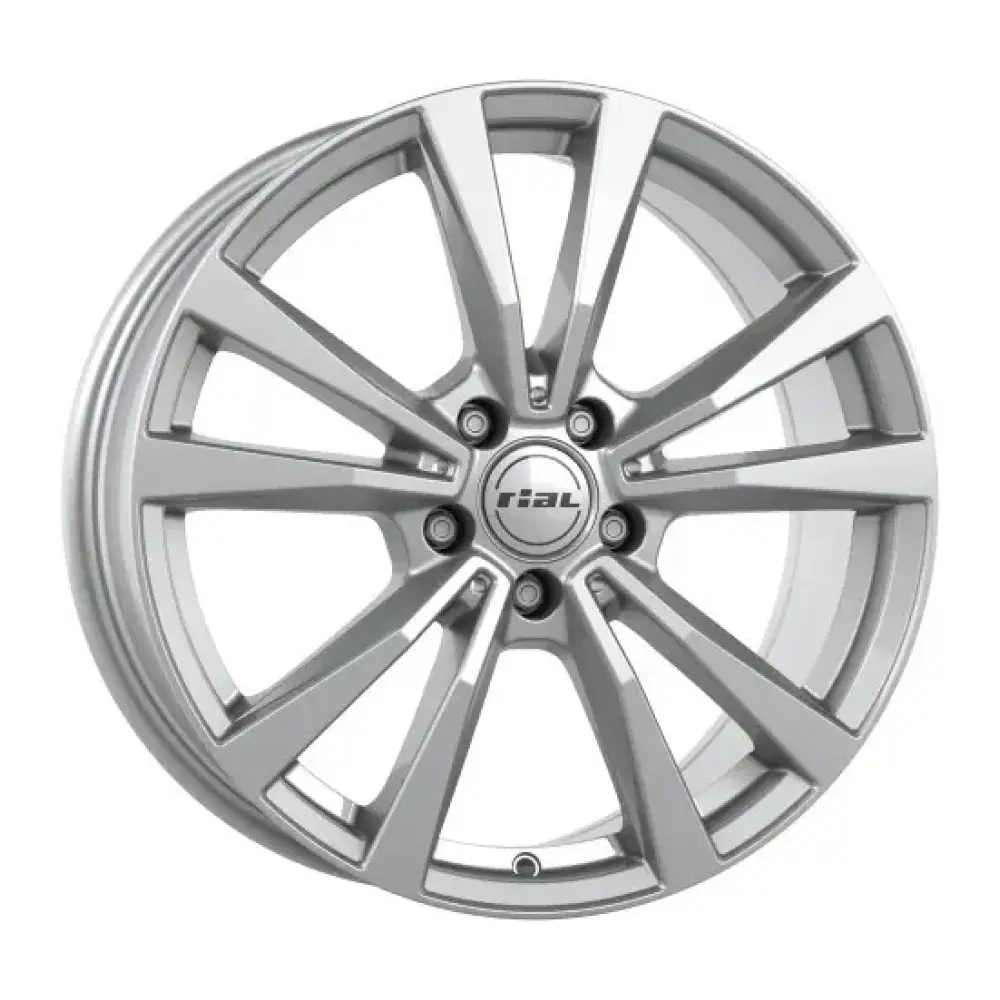 RIAL M12 9x19 5x112 ET20/66.5 sidabrinis